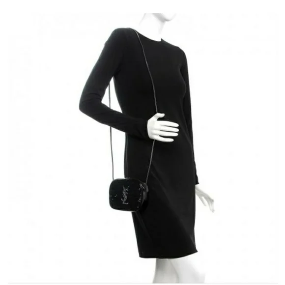 Saint Laurent Lou Camera Monogram Blogger Bag - Picture 2 of 6